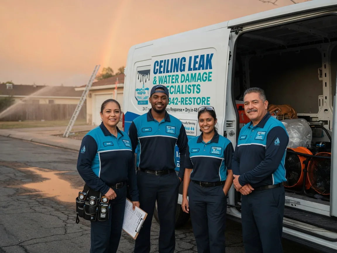Ceiling Leak Cleanup company in Orosi, CA